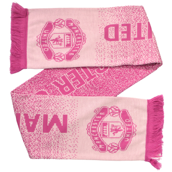 Manchester United zimní šála Knit pink