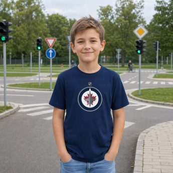 Winnipeg Jets dětské tričko Primary Logo Tee