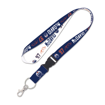 Edmonton Oilers klíčenka na krk Connor McDavid buckle 1
