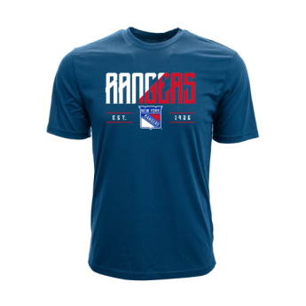 New York Rangers pánské tričko NHL Levelwear Splitter Tee