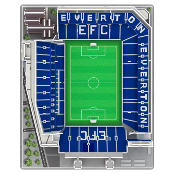 FC Everton stavebnice Goodison Park Commemorative 3D Stadium Puzzle