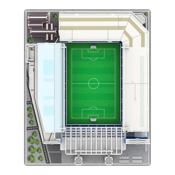 FC Everton stavebnice Goodison Park Commemorative 3D Stadium Puzzle