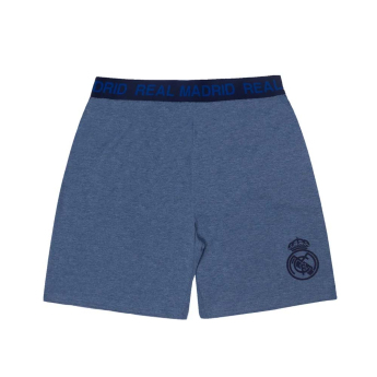 Real Madrid pánské pyžamo Short Blue Marl