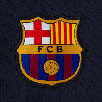 FC Barcelona pánské polo tričko Crest navy