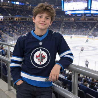 Winnipeg Jets dětský hokejový dres blue Replica Home Jersey