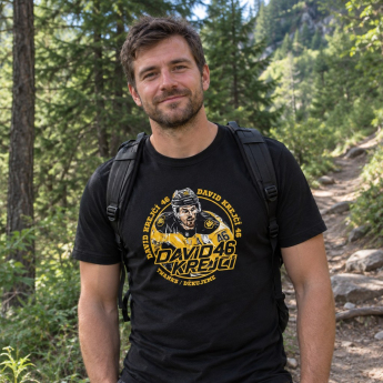 Boston Bruins pánské tričko David Krejčí #46 Exclusive Collection