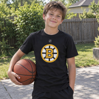 Boston Bruins dětské tričko Primary Logo Ss black