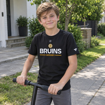 Boston Bruins dětské tričko Apro Wordmark Ss black
