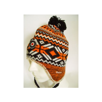 Philadelphia Flyers zimní čepice tassle w/pom