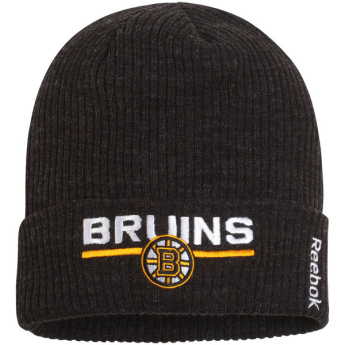 Boston Bruins zimní kulich black Locker Room 16