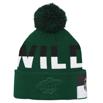 Minnesota Wild dětská zimní čepice Faceoff Jacquard Knit