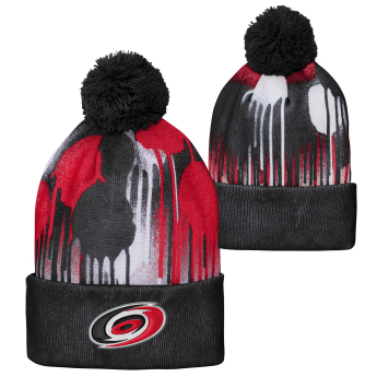 Carolina Hurricanes dětská zimní čepice Paint Splatter Cuffed