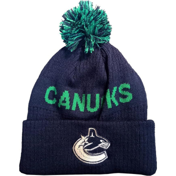 Vancouver Canucks dětská zimní čepice NHL Cufed Knit With Pom