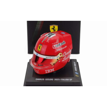 Model přilby Charles Leclerc - SF Monza 2025 1:5 LookSmart