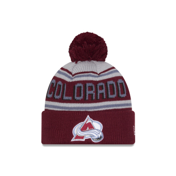 Colorado Avalanche zimní čepice NHL Pom Wordmark