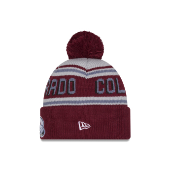 Colorado Avalanche zimní čepice NHL Pom Wordmark