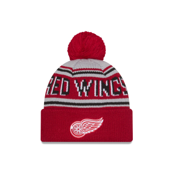 Detroit Red Wings zimní čepice NHL Pom Wordmark