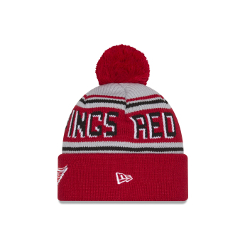 Detroit Red Wings zimní čepice NHL Pom Wordmark