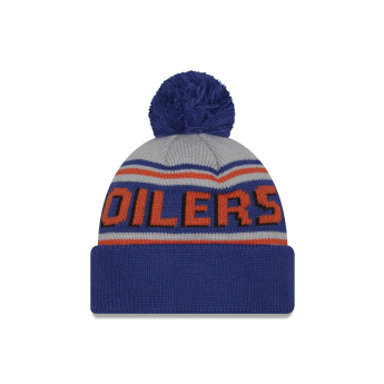 Edmonton Oilers zimní čepice NHL Pom Wordmark