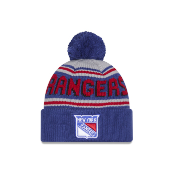 New York Rangers zimní čepice NHL Pom Wordmark