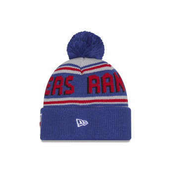 New York Rangers zimní čepice NHL Pom Wordmark