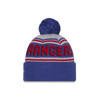 New York Rangers zimní čepice NHL Pom Wordmark