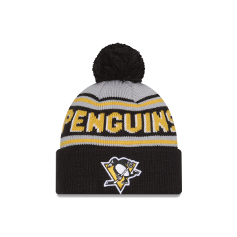Pittsburgh Penguins zimní čepice NHL Pom Wordmark