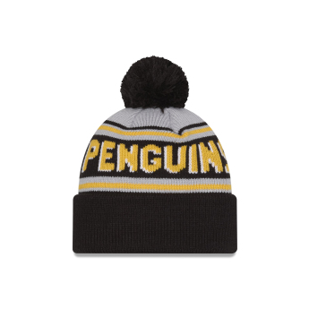 Pittsburgh Penguins zimní čepice NHL Pom Wordmark