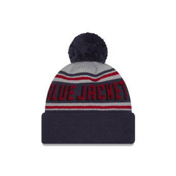 Columbus Blue Jackets zimní čepice NHL Pom Wordmark
