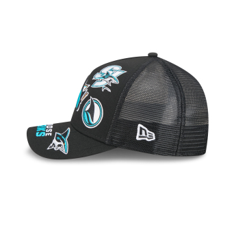 San Jose Sharks čepice baseballová kšiltovka NHL 9FORTY M-Crown A-Frame Trucker All Over