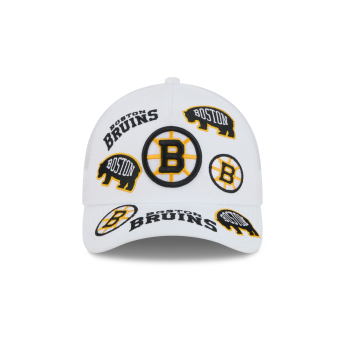 Boston Bruins čepice baseballová kšiltovka 9FORTY M-Crown A-Frame Trucker All Over white
