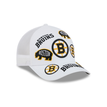 Boston Bruins čepice baseballová kšiltovka 9FORTY M-Crown A-Frame Trucker All Over white