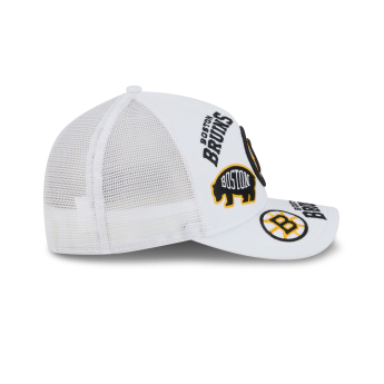 Boston Bruins čepice baseballová kšiltovka 9FORTY M-Crown A-Frame Trucker All Over white