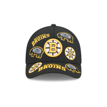 Boston Bruins čepice baseballová kšiltovka NHL 9FORTY M-Crown A-Frame Trucker All Over black