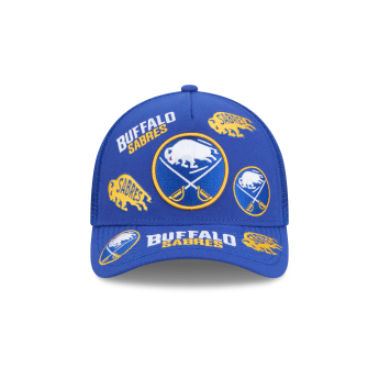 Buffalo Sabres čepice baseballová kšiltovka NHL 9FORTY M-Crown A-Frame Trucker All Over