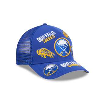 Buffalo Sabres čepice baseballová kšiltovka NHL 9FORTY M-Crown A-Frame Trucker All Over