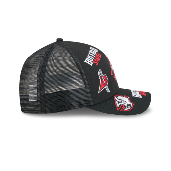Buffalo Sabres čepice baseballová kšiltovka NHL 9FORTY M-Crown A-Frame Trucker All Over black