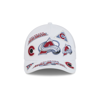 Colorado Avalanche čepice baseballová kšiltovka NHL 9FORTY M-Crown A-Frame Trucker All Over white