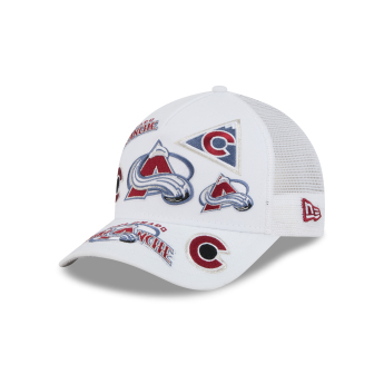Colorado Avalanche čepice baseballová kšiltovka NHL 9FORTY M-Crown A-Frame Trucker All Over white