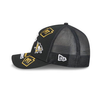 Pittsburgh Penguins čepice baseballová kšiltovka NHL 9FORTY M-Crown A-Frame Trucker All Over