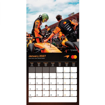 Mclaren Honda kalendář Square 2027