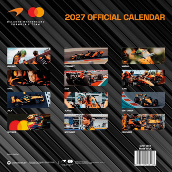 Mclaren Honda kalendář Square 2027