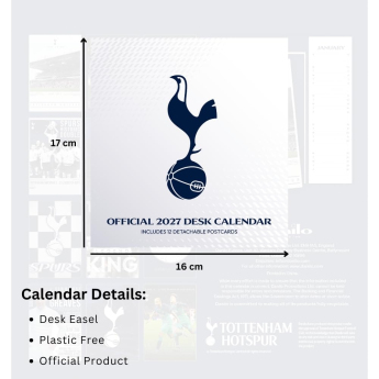 Tottenham Hotspur stolní kalendář 2027
