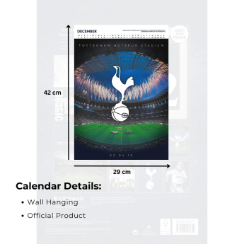 Tottenham Hotspur kalendář Deluxe 2027
