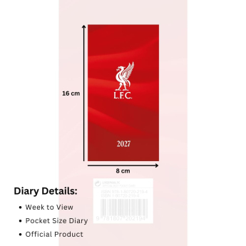 FC Liverpool diář Slim 2027