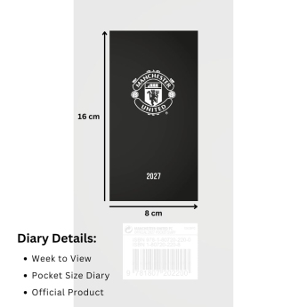 Manchester United diář Slim 2027