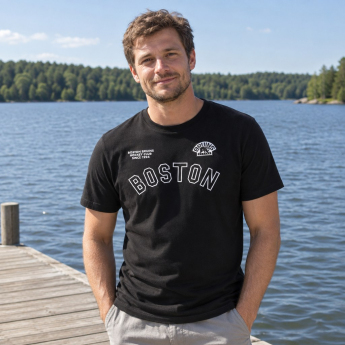 Boston Bruins pánské tričko Front 2 Back ’47 SPLITTER Tee