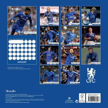 FC Chelsea kalendář Legends Square 2027