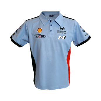 Hyundai Motorsport pánské polo tričko blue 2026