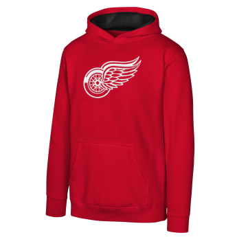 Detroit Red Wings dětská mikina s kapucí NHL Prime Po Flc Hood -Home